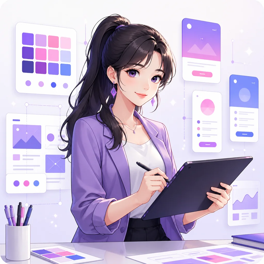 디자인 카테고리 AI 캐릭터 이미지