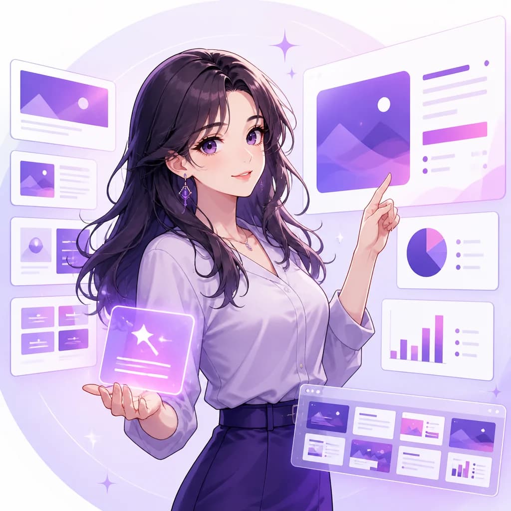Gamma 캐릭터 일러스트