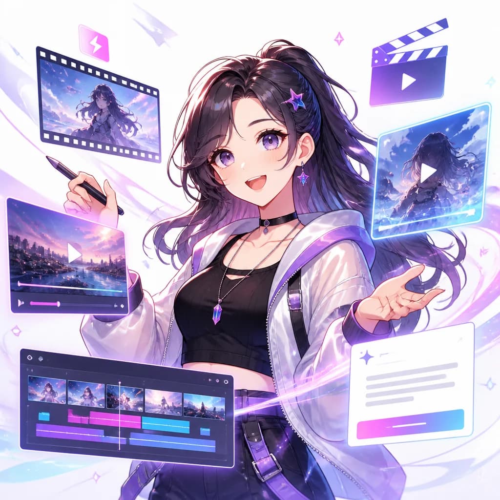 HailuoAI 캐릭터 일러스트
