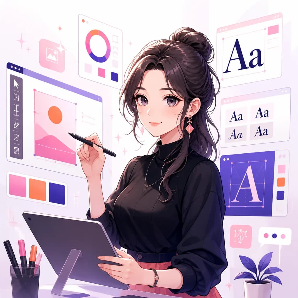 Ideogram 캐릭터 일러스트