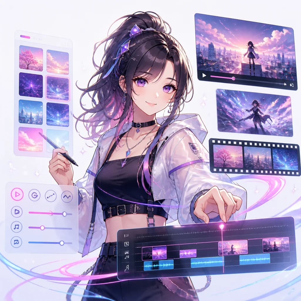 Kling 3.0 캐릭터 일러스트