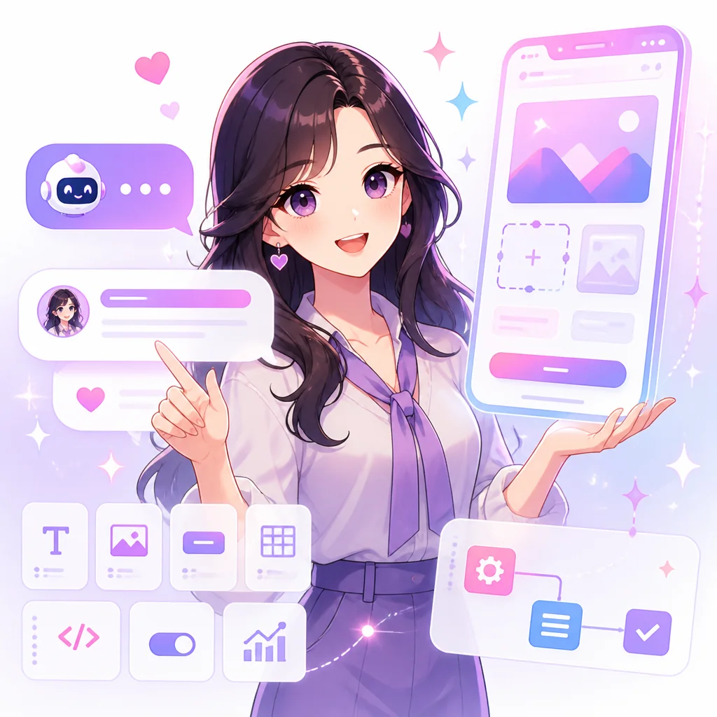 Lovable 캐릭터 일러스트