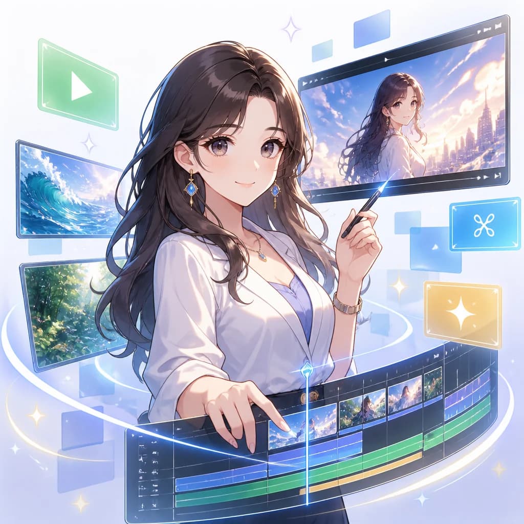 Veo 3.1 캐릭터 일러스트